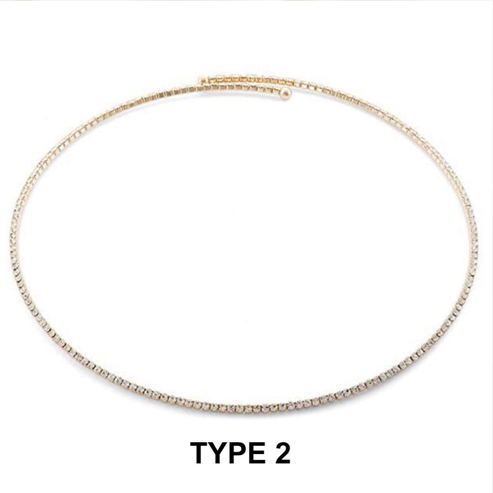 Crystal Rhinestone Choker