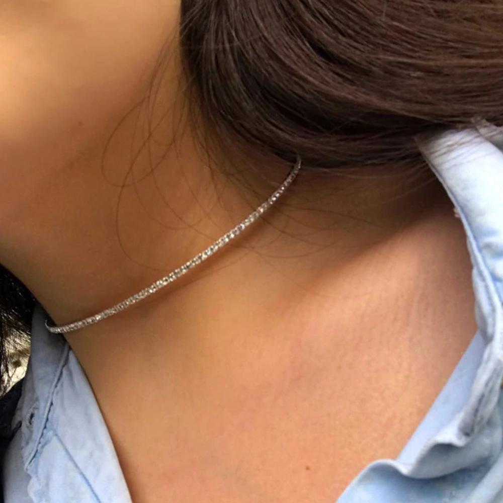 Crystal Rhinestone Choker