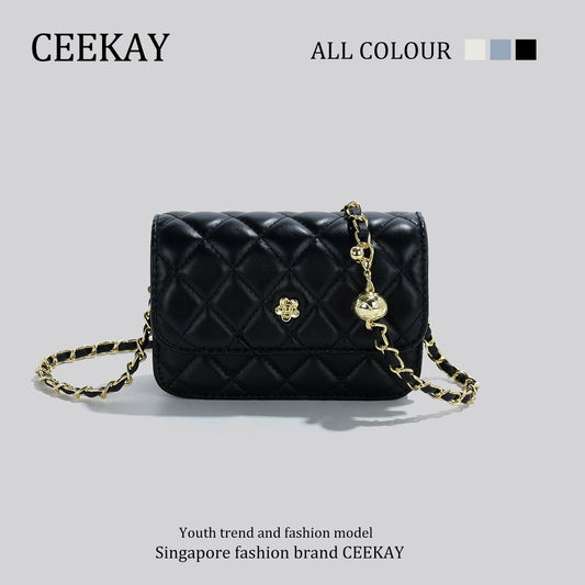 Ceekay Fancy Mini Crossbody Bag Small Golden Balls