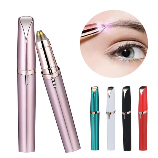 Electric Eyebrow Trimmer Eye Brow Shaper Pencil Face Hair Remover For Women Automatic Eyebrow Shavers